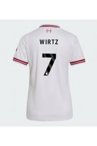 Liverpool Florian Wirtz #7 Jalkapallovaatteet Naisten Vieraspaita 2026-27 Lyhythihainen